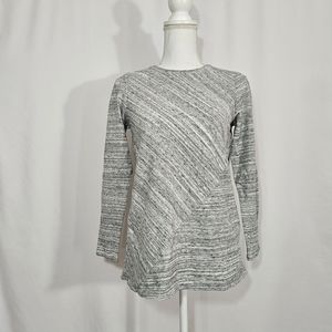 Pure Jill by j jill grey long sleeve top women's size Xsmall